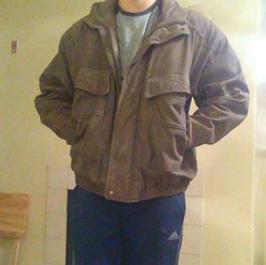 Clubhouse memeber only leather jacket